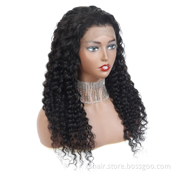 Morden Style Pixie Top Quality Front Frontal 180% Kinky Highlight Headband Full Lace 613 Human Hair Wig